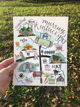 Load image into Gallery viewer, Murray KY Print 8x10
