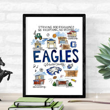 Load image into Gallery viewer, Eagles Print 8x10
