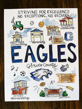 Load image into Gallery viewer, Eagles Print 8x10

