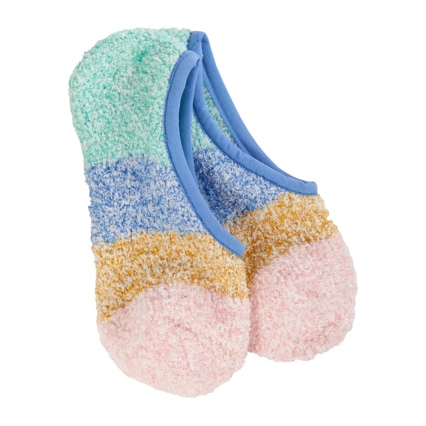 Blue Multi World's Softest Socks