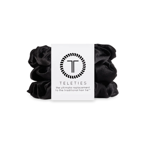 Teleties - Jet Black Scrunchie