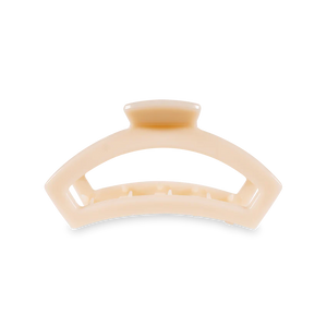 Teleties - Open Almond Beige Medium Clip