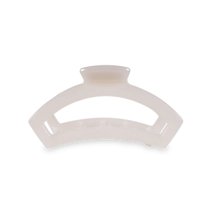 Teleties - Open Coconut White Medium Clip