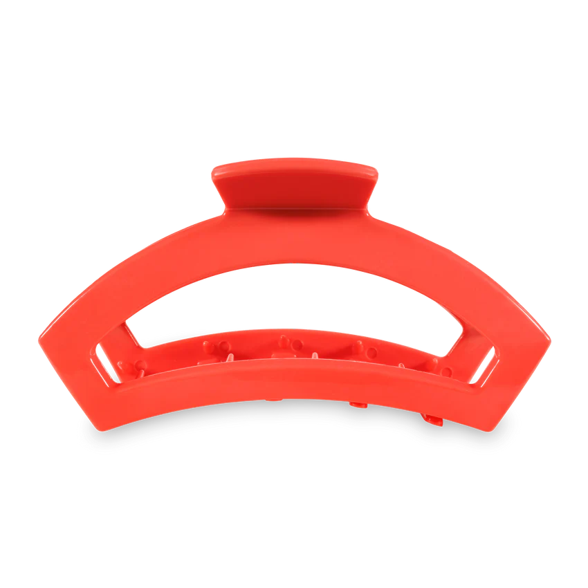 Teleties - Open Coral Large Clip