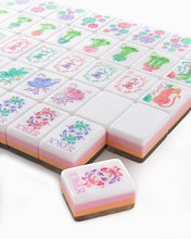 Load image into Gallery viewer, Pearlescent Mahjong Tiles | Luxury 160-Piece Acrylic Mahjong Set
