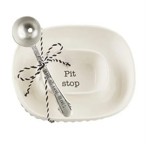 Olive Pit Bowl Set