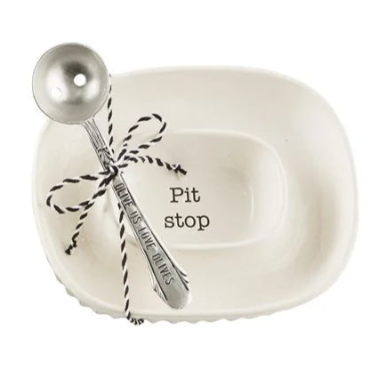 Olive Pit Bowl Set