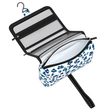 Load image into Gallery viewer, Scout Beauty Burrito Hanging Toiletry Bag - Cool Cat
