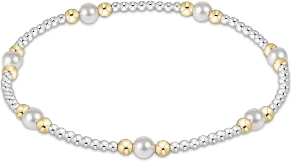 ENewton Purpose Pearl Bead Bracelet 4mm