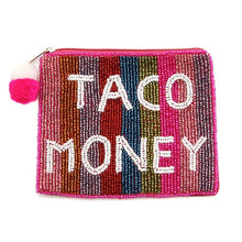 Load image into Gallery viewer, LaChic Beaded Coin Pouch
