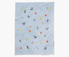 Load image into Gallery viewer, Rifle Paper Co Embroidered Tea Towel - Fruit Stand
