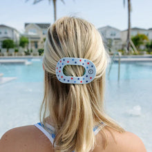 Load image into Gallery viewer, United We Sparkle Flat Round Hair Clip
