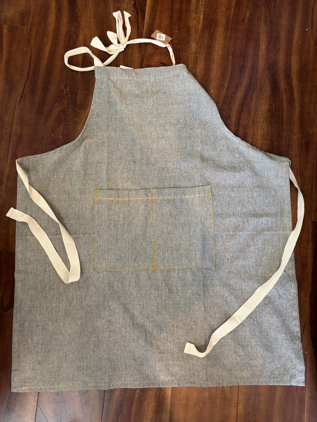 Cotton Chambray Apron