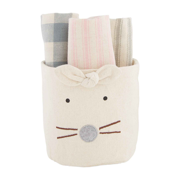 Natural Easter Bunny Towel Set