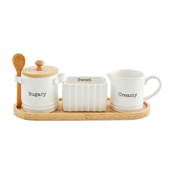 Circa Cream and Sugar Set