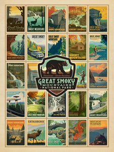 Great Smoky Mountains Puzzle Multi