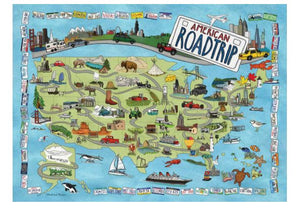 American Road Trip Puzzle