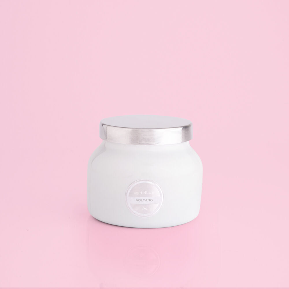 White Petite Jar Volcano